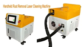 Proses Operasi Mesin Pembersihan Laser Mudah Alih